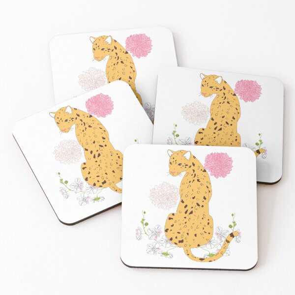 Item preview, Jaguar with flowers designed and sold by OriKone.
