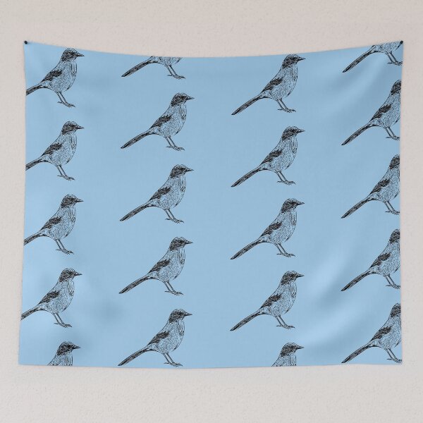 Aperçu de l'œuvre Le design noir du Scrub-Jay de Woodhouse créée et vendue par designsasstultd.