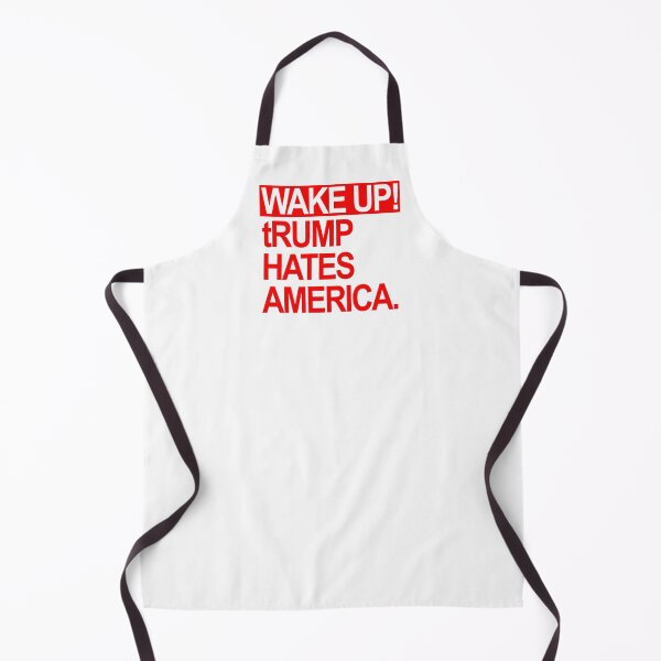 Item preview, Wake up - tRump Hates America (red 2.0) designed and sold by Thelittlelord.