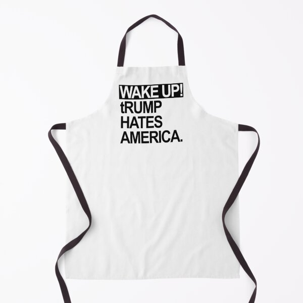 Item preview, Wake up - tRump Hates America (black) designed and sold by Thelittlelord.