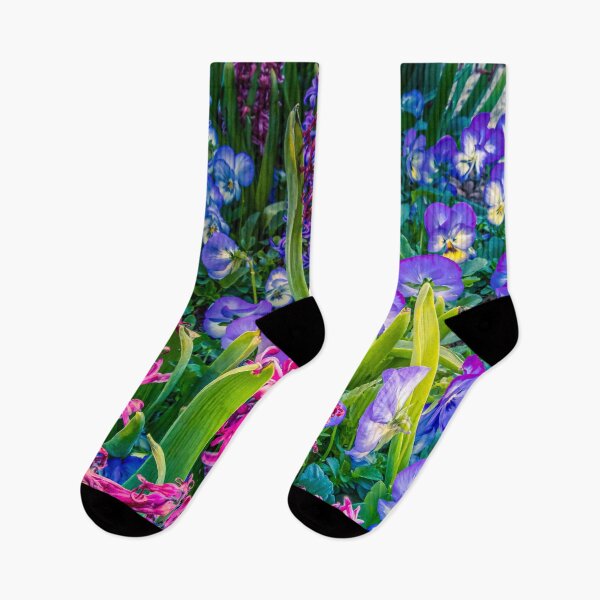 Item preview, Colorful Spring Flowers designed and sold by May Finch.