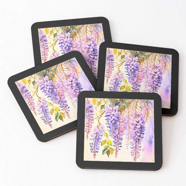 Item preview, From the Garden: Wisteria floribunda - Glicinia #2 designed and sold by Helios Be. Lavsh.