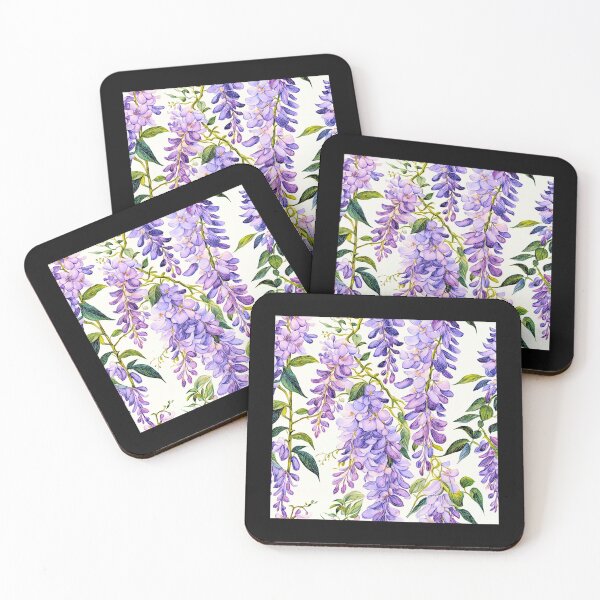 Item preview, From the Garden: Wisteria floribunda - Glicinia #3 designed and sold by Helios Be. Lavsh.