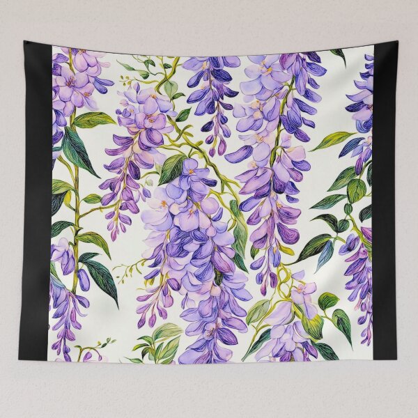 Item preview, From the Garden: Wisteria floribunda - Glicinia #3 designed and sold by Helios Be. Lavsh.