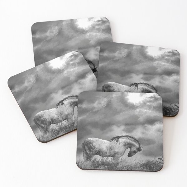 Item preview, White horse under the sun designed and sold by HerculesDARKART.