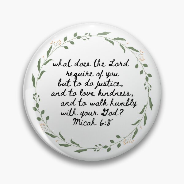 Item preview, Micah 6:8 designed and sold by SeminaryGirlies.