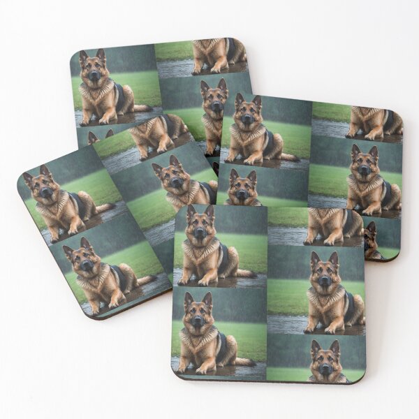 Item preview, Rainy German Shepherd  designed and sold by RJsphotography and More.