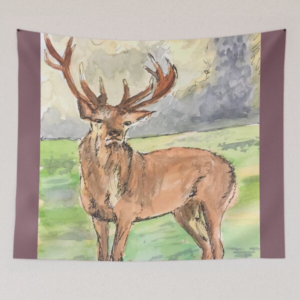 Item preview, Stag designed and sold by Dianna Hardy Art.