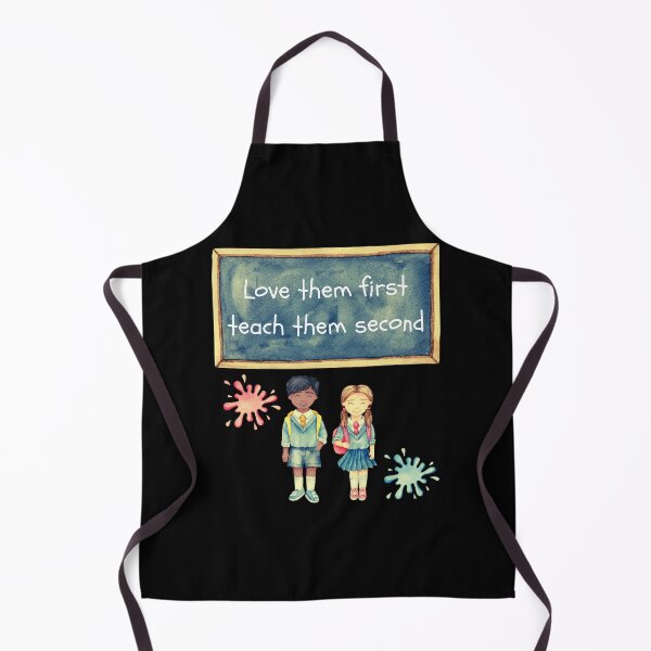 Item preview, Love them first teach them second teacher valentines designed and sold by Ela-graphicwiz.