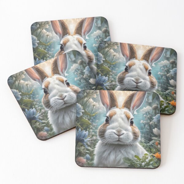 Item preview, Spring Moonlit Dutch Rabbit designed and sold by Freestyle Designs.