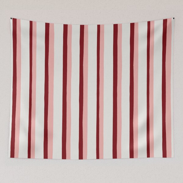 Item preview, Hand Drawn Stripes Cherry & Pink designed and sold by soundlesswaves.
