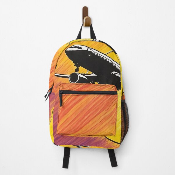Item preview, Sunset Flight Sketch – Airplane Silhouette Art designed and sold by EMaviation_.