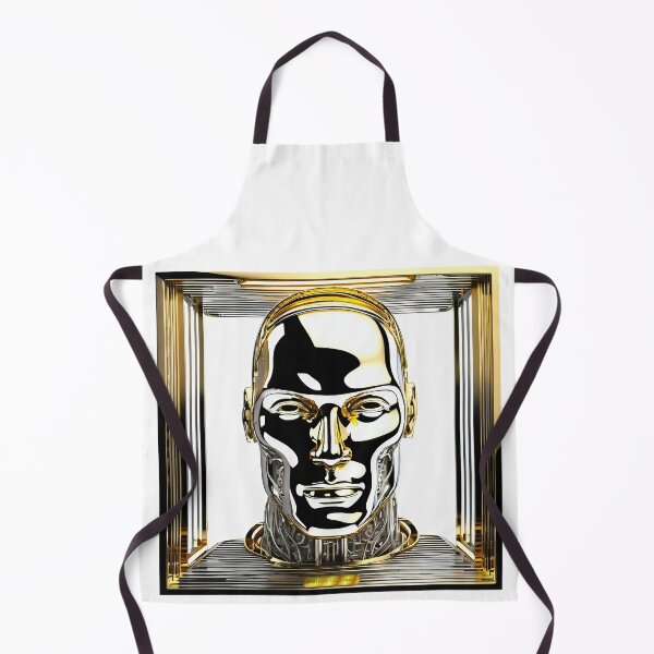 Item preview, Gold & Silver Cyborg Robot designed and sold by Drone-tees.