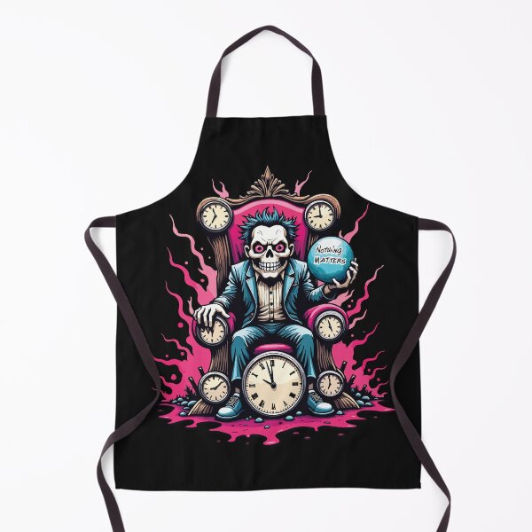 Item preview, Nothing Matters - Surreal Skeletal Vintage Throne Art designed and sold by Yehia-Massoud.