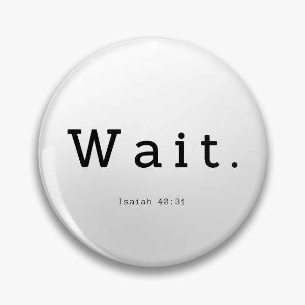 Item preview, Wait on the Lord designed and sold by A Word.