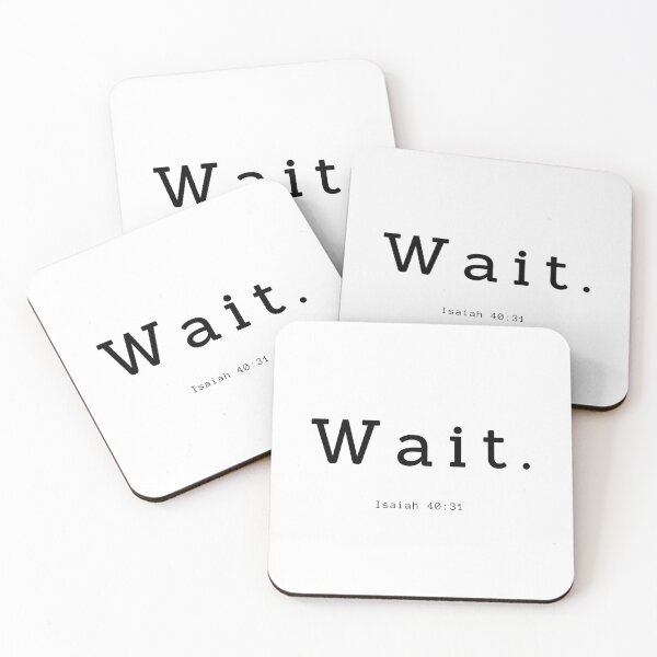 Item preview, Wait on the Lord designed and sold by A Word.