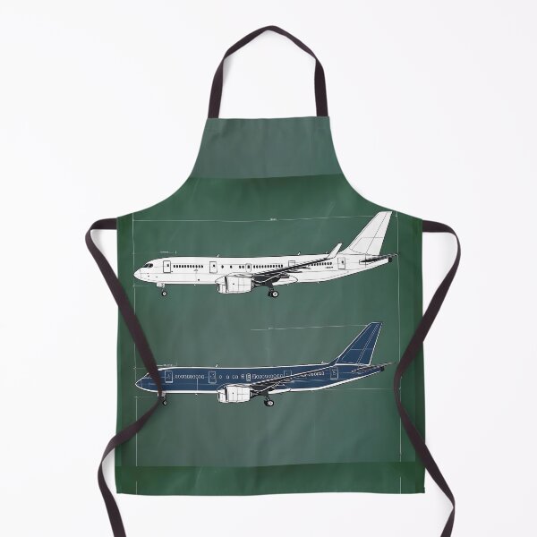Item preview, Imaginary Modern Jetliner Blueprint – Technical Aviation Art designed and sold by EMairplanes.