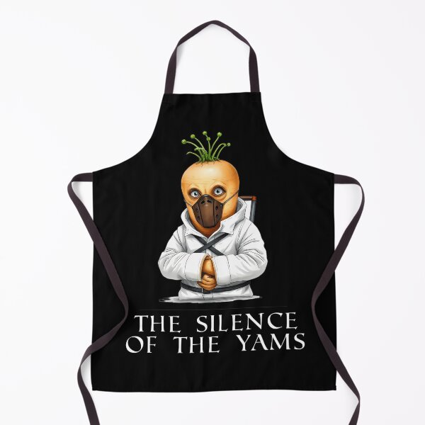 Item preview, Silence of the Yams: Funny Hannibal Lecter-Inspired Yam T-Shirt Design designed and sold by eh-stuff.
