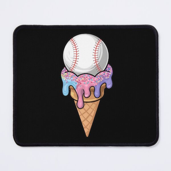 Item preview, Baseball Ice Cream Colorful Funny Gifts For Baseball Fans designed and sold by MartVisions.