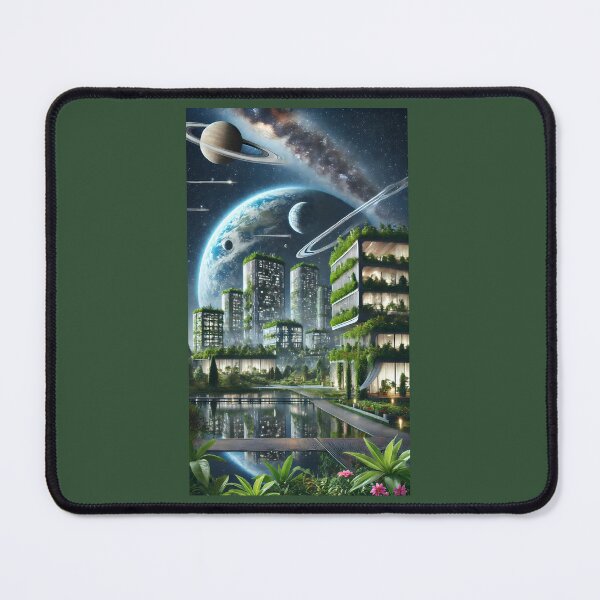 Item preview, Futuristic Eco-City on Another Planet designed and sold by Marcinkowski-studio .
