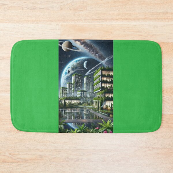 Item preview, Futuristic Eco-City on Another Planet designed and sold by Marcinkowski-studio .