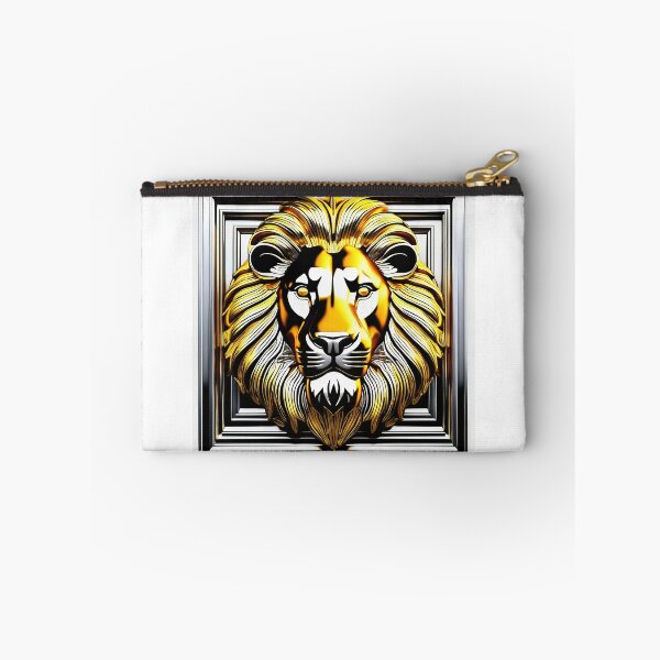Item preview, Gold & Silver Lion head designed and sold by Drone-tees.
