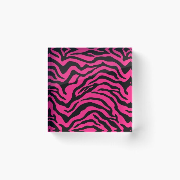 Item preview, Pink & Black Zebra Print | Trendy Animal Pattern Design designed and sold by Phat Dog Designs .