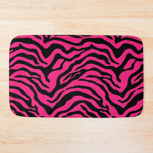 Item preview, Pink & Black Zebra Print | Trendy Animal Pattern Design designed and sold by Phat Dog Designs .
