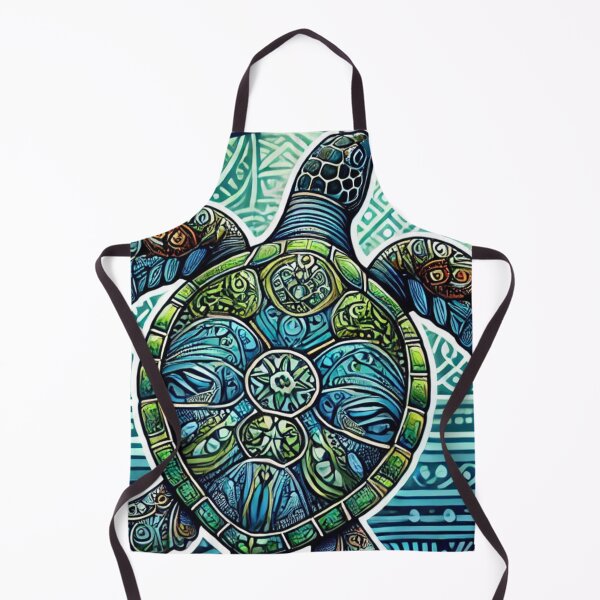 Item preview, Round Sea Turtle Design | Ocean Life Illustration | Marine Wildlife designed and sold by Nauert's.