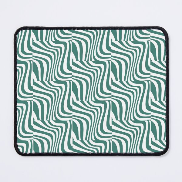 Item preview, Teal Wavy pattern designed and sold by MidnightInk Designs.
