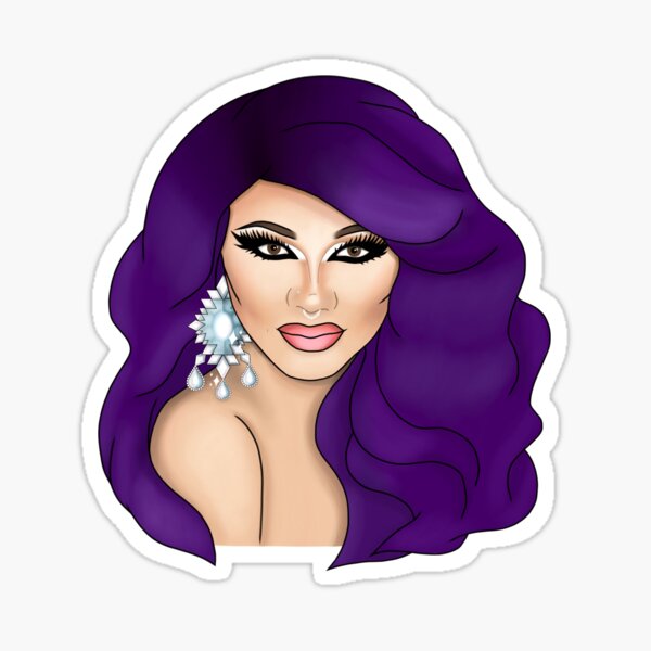 Kimberly Purple (No Name) Sticker