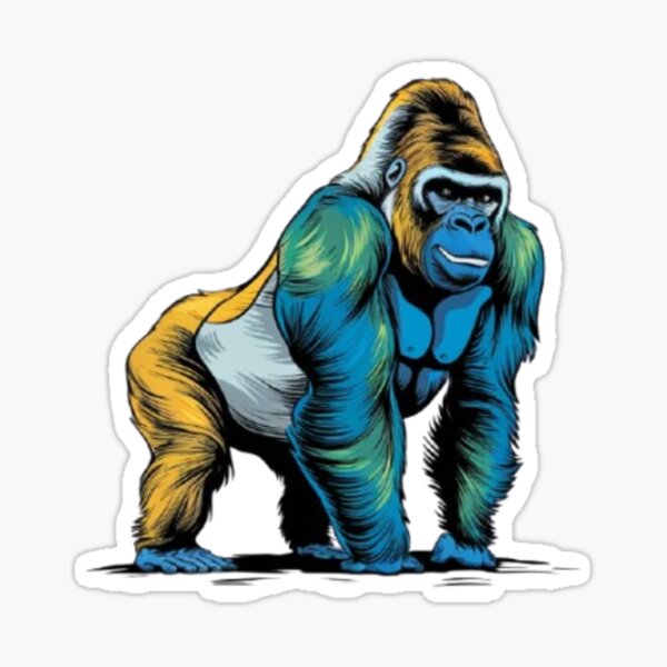 Item preview, Silverback Gorilla designed and sold by DUMEJE.