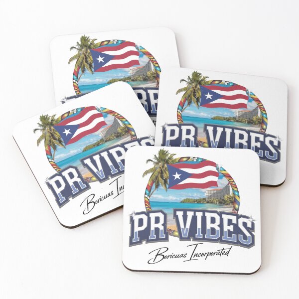 Artikelvorschau, PR VIBES LOGO #5 entworfen und verkauft von Boricuas Incorporated.