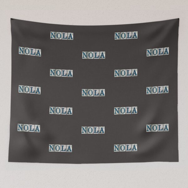 Item preview, NOLA New Orleans Street Tile designed and sold by Natalie Bromer.