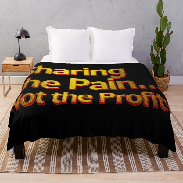 Item preview, Sharing the Pain... Not the Profits: A Bold Statement on Economic Inequality and Corporate Greed designed and sold by elynne9.