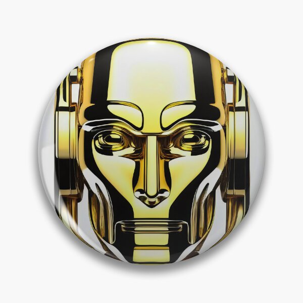 Item preview, Gold & Silver Cyborg Robot designed and sold by Drone-tees.