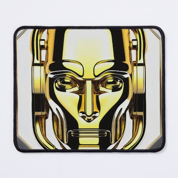Item preview, Gold & Silver Cyborg Robot designed and sold by Drone-tees.