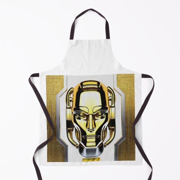 Item preview, Gold & Silver Cyborg Robot designed and sold by Drone-tees.