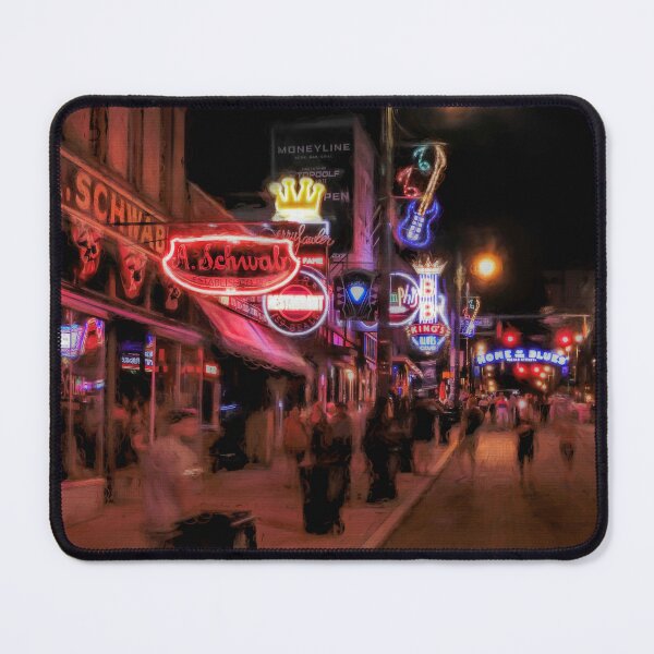 Item preview, Beale Street, Memphis Tennessee Photo Print designed and sold by Venturiart.