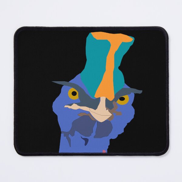 Item preview, really angry, scary bird designed and sold by The Iconic Aussie.