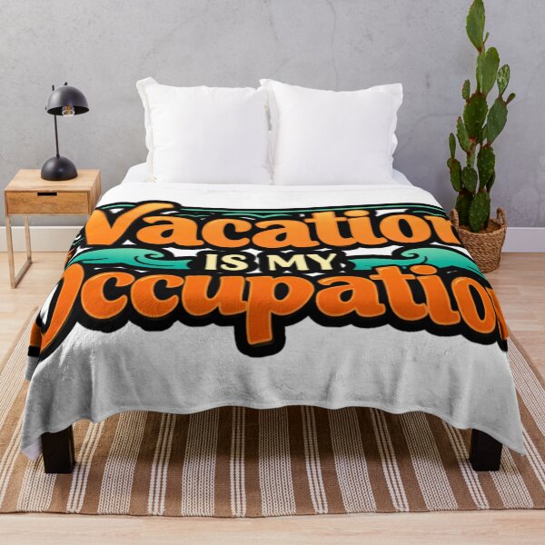 Item preview, vacation is my occupation designed and sold by FitEnvy.