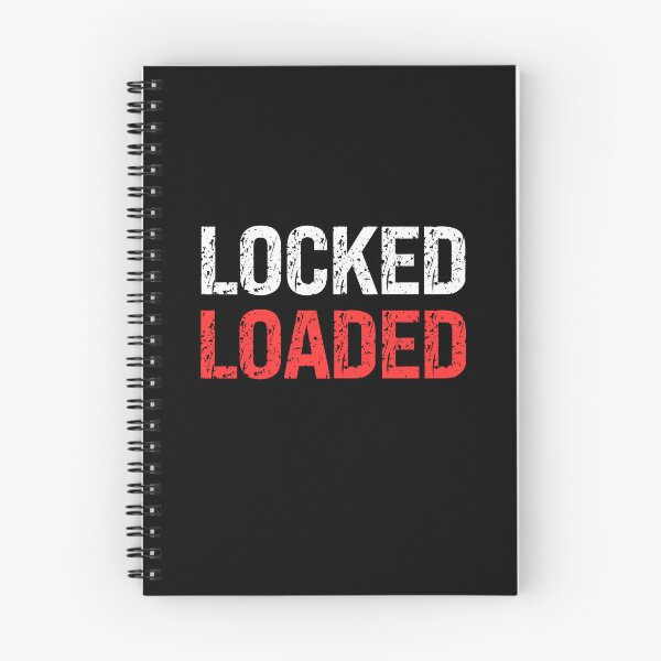 Item preview, Conservative Locked Loaded 2nd amendment freedom shirt, apron, notebook, coffee mug fathers day birthday gift for him designed and sold by VintageRootsCa.