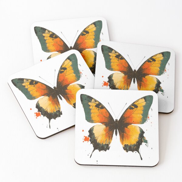 Item preview, BUTTERFLY PAINTED DRAWN designed and sold by NikoDeeko.