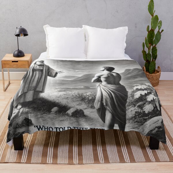 Item preview, "And He Said, Who Told Thee That Thou Wast Naked?" – Divine Accountability Verse: Genesis 3:11 (KJV) designed and sold by Meta2Physical.