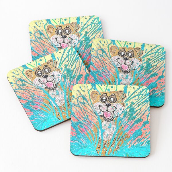 Item preview, Happy Otter 1 Sunset Water designed and sold by PGKINART.