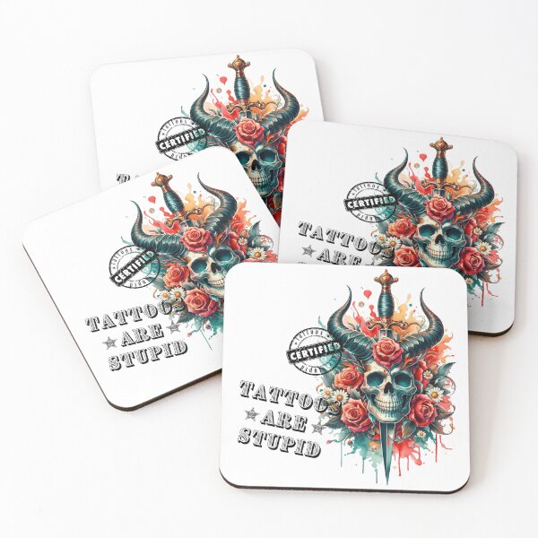 Item preview, Tattos are stupid - Maleficent designed and sold by W-McSapa.