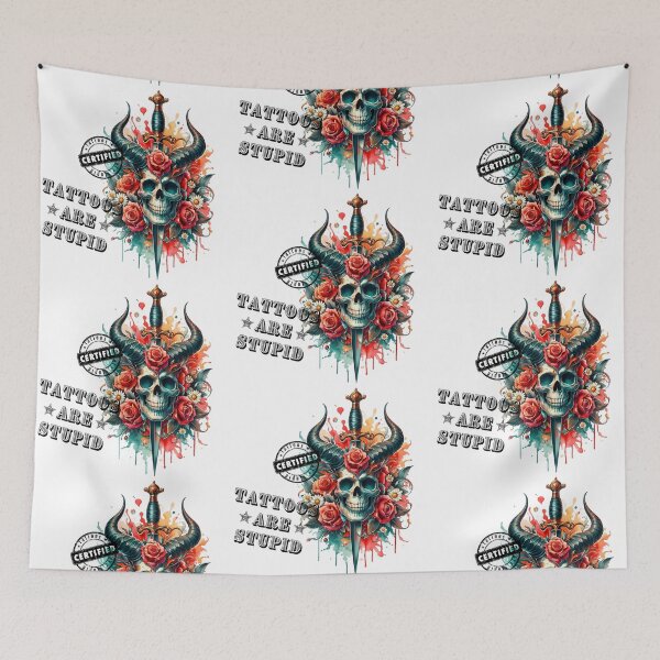 Item preview, Tattos are stupid - Maleficent designed and sold by W-McSapa.