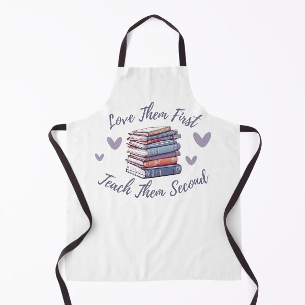 Item preview, Love Them First Teach Them Second Teacher valentines designed and sold by SillyDarkShop.