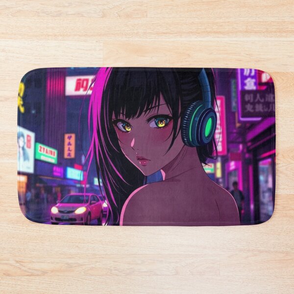 Item preview, Phonk Beats and Cyberpunk Streets Girl designed and sold by brendanre.
