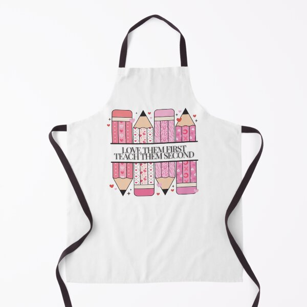Item preview, Love Them First Teach Them Second Teacher valentines designed and sold by SillyDarkShop.